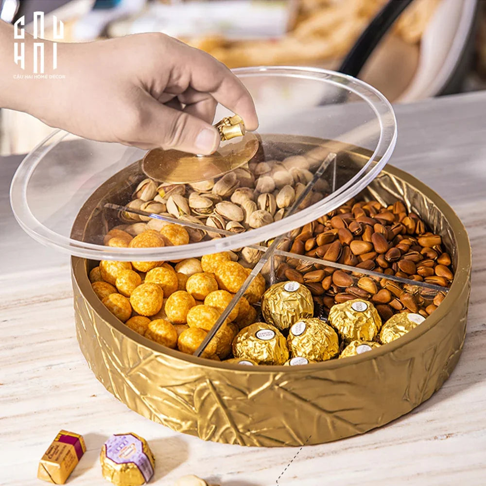 Tết Couture - Khay Bánh Mứt Brasson Bamboo - CẬU HAI HOME DECOR