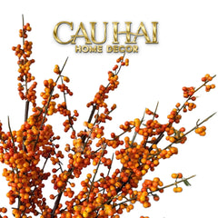 Tết Couture - Set 2 Cành Đào Đông Cát Hỷ – Silk Floral Branches-CẬU HAI HOME DECOR