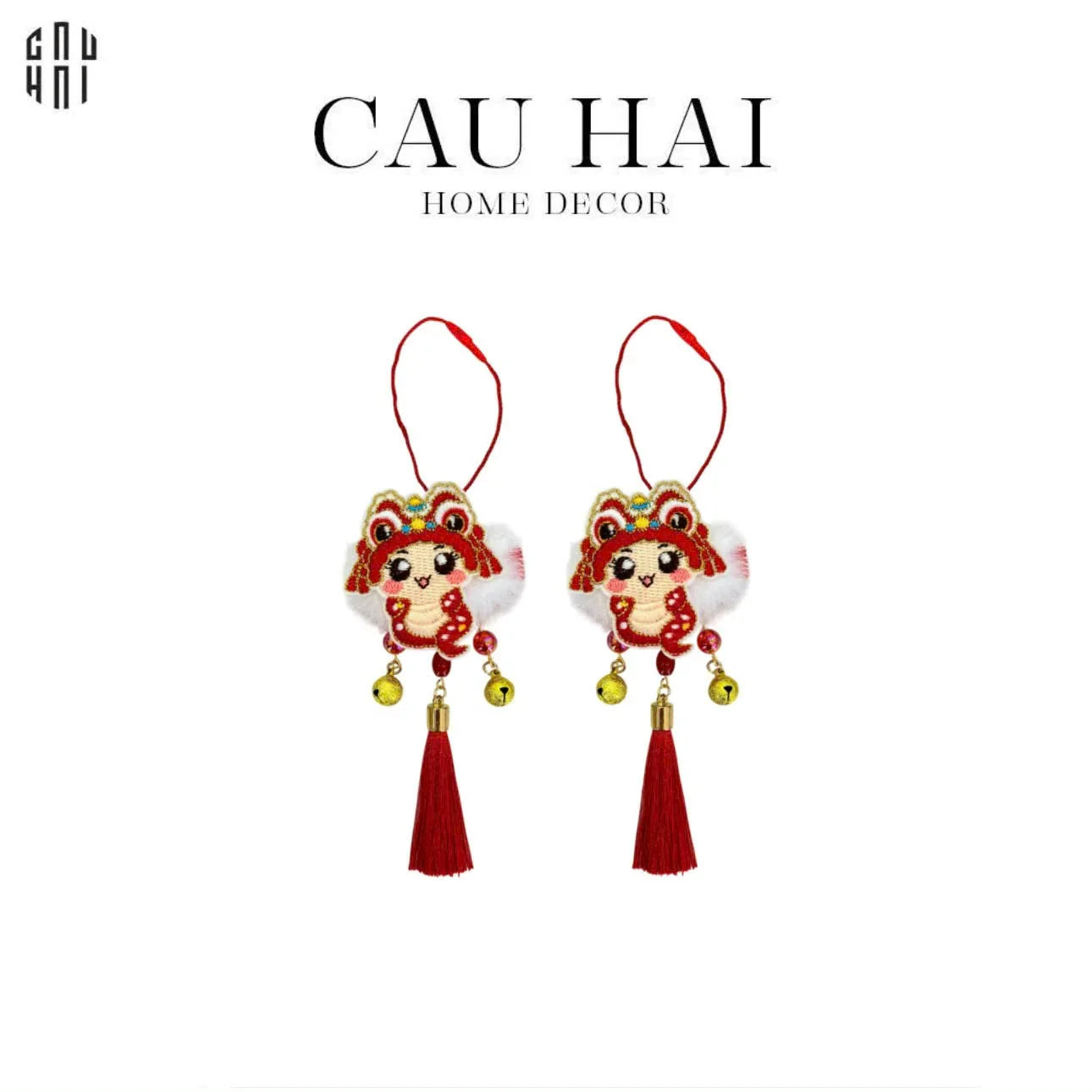 Tết Couture - Set 2 Dây Treo Ất Tỵ Thịnh Vượng-CẬU HAI HOME DECOR