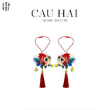 Tết Couture - Set 2 Dây Treo Cá Phát Tài-Trang Trí Tết-CẬU HAI HOME DECOR