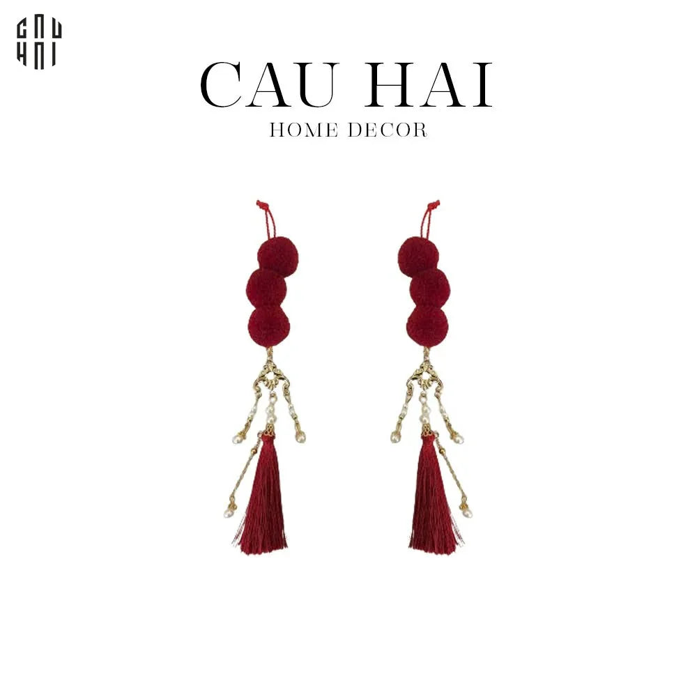 Tết Couture - Set 2 Dây Treo Vạn Sự May Mắn-CẬU HAI HOME DECOR