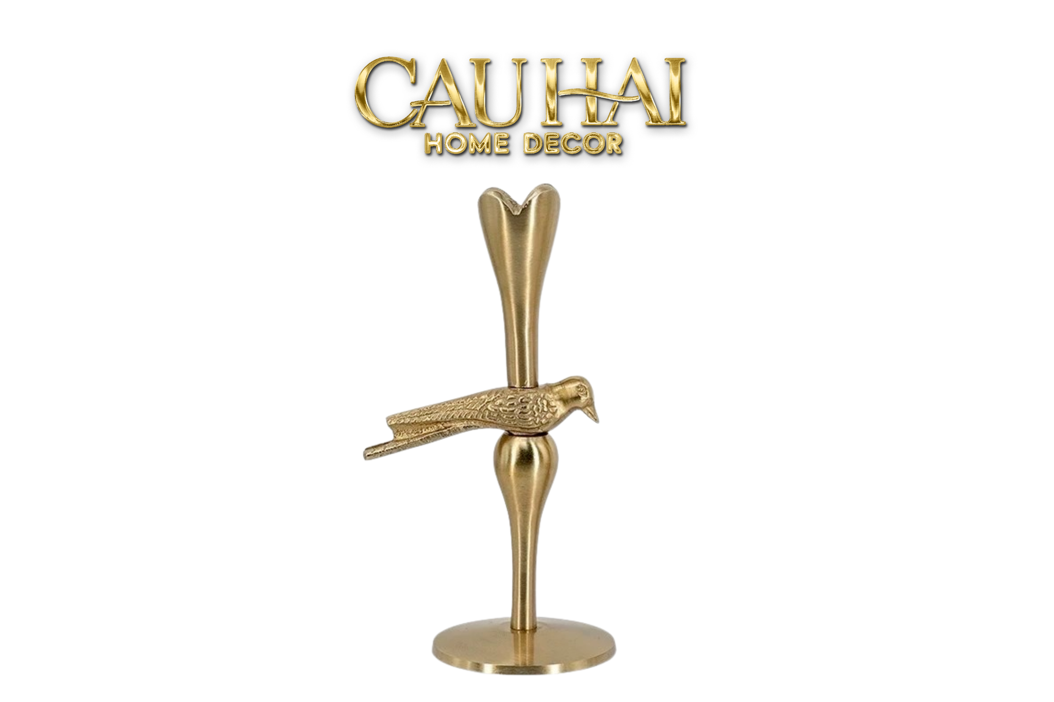 Tết Couture - Set 2 Đế Nến Brasson Bird Harmonia Candle Holders - CẬU HAI HOME DECOR