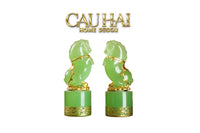 Tết Couture - Set 2 Tượng Lục Bảo Kim Mã 12.5cm Gift Box-CẬU HAI HOME DECOR