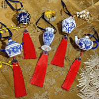 Tết Couture - Set 5 Dây Treo Ceramic Indochine-CẬU HAI HOME DECOR