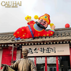 Tết Couture - Thần Tài Bơm Hơi Inflatable God of Wealth D300-CẬU HAI HOME DECOR