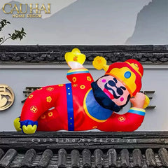 Tết Couture - Thần Tài Bơm Hơi Inflatable God of Wealth D300-CẬU HAI HOME DECOR