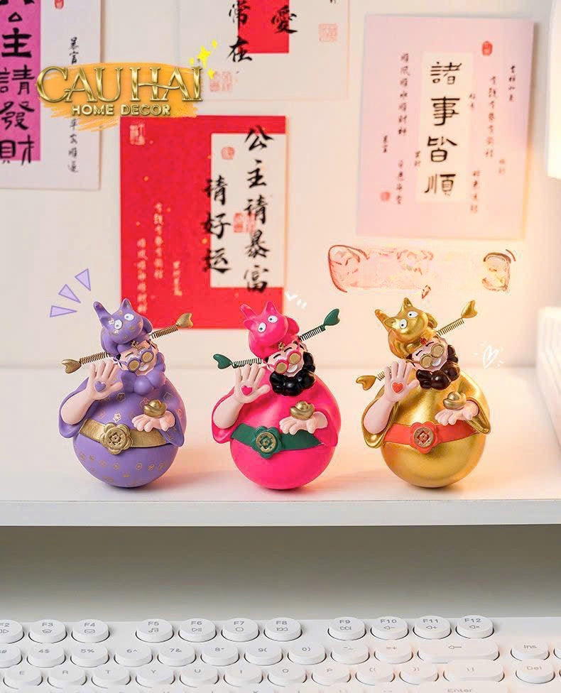 Tết Couture - Tượng Kim Thần Tài Hí Lộc - CẬU HAI HOME DECOR