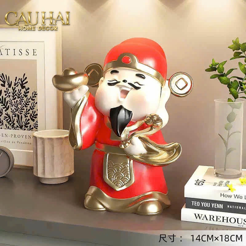 Tết Couture - Tượng Thần Tài Kim Tinh Tụ Bảo - CẬU HAI HOME DECOR