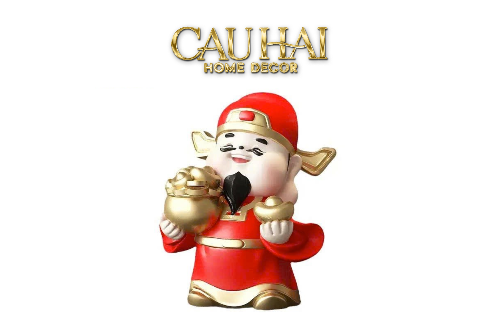 Tết Couture - Tượng Thần Tài Kim Tinh Tụ Bảo - CẬU HAI HOME DECOR