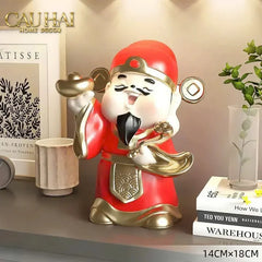 Tết Couture - Tượng Thần Tài Kim Tinh Tụ Bảo-CẬU HAI HOME DECOR