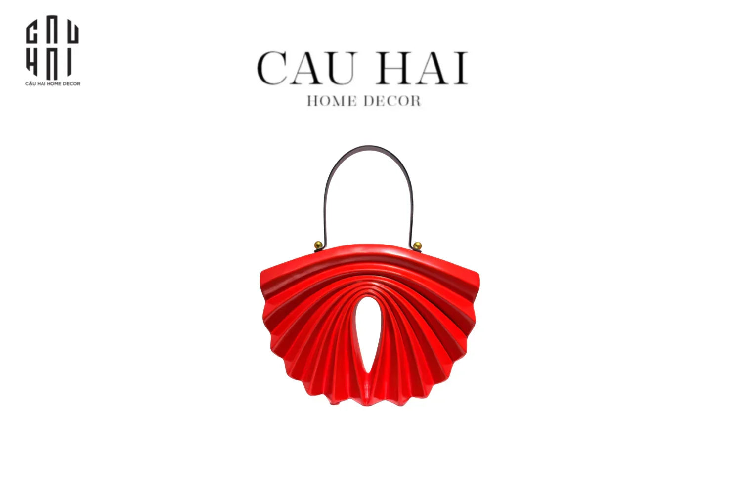 Tết Couture - Tượng Túi Xách Runway Rouge High Heel - CẬU HAI HOME DECOR