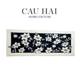THẢM BED DỆT KIM 60X160 NOCTURNE FLORALE-CẬU HAI HOME DECOR