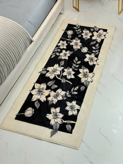 Thảm Bed Dệt Kim 60X160 Nocturne Florale-CẬU HAI HOME DECOR