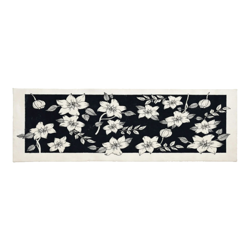 Nocturne Florale Knitted Bed Mat 60X160