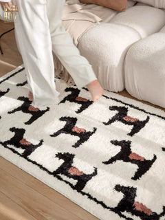 Thảm Bed Dệt Kim 80X160 - Noble Caniche - Bed Carpet-CẬU HAI HOME DECOR