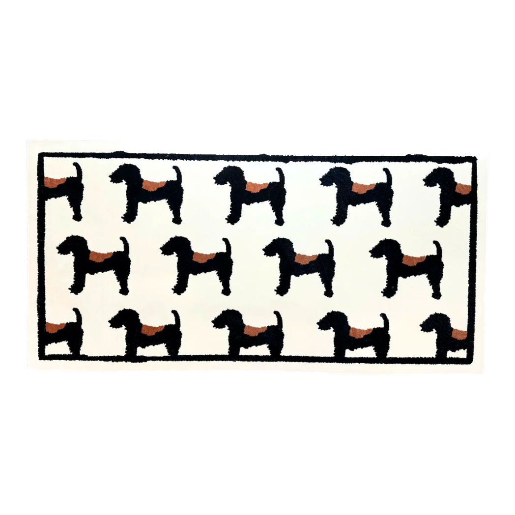Knitted Bed Carpet 80x160 - Noble Poodle - Bed Carpet