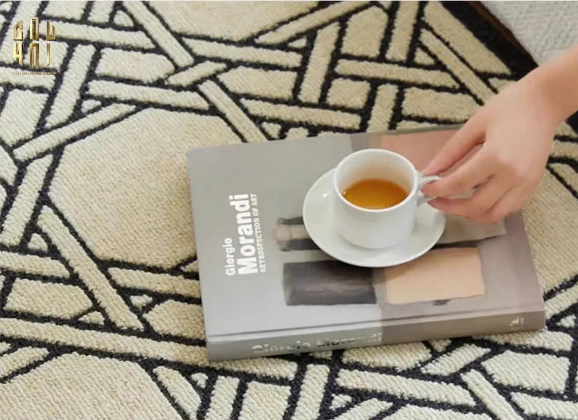 THẢM BED LEN 60x160 CANNAGE D.O IVORY-CẬU HAI HOME DECOR