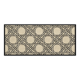Ivory Cannage D.O Knitted Loop Wool Bed Rug 60X160