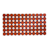 80X160 Brun Royale Lattice Belgian Velvet Bed Rug