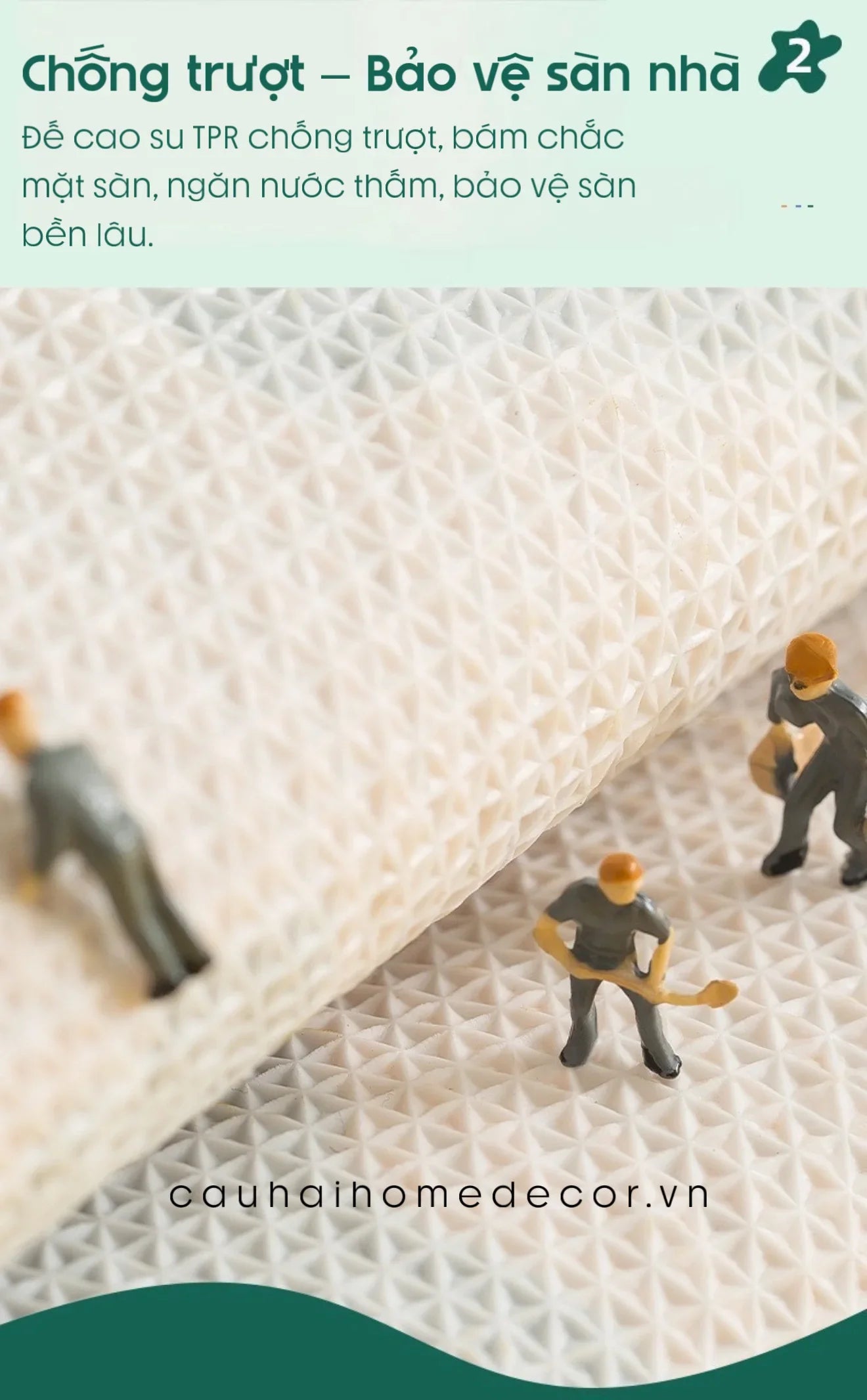 Thảm Bed Sợi Dệt Shell Bloom 70X110Cm - CẬU HAI HOME DECOR