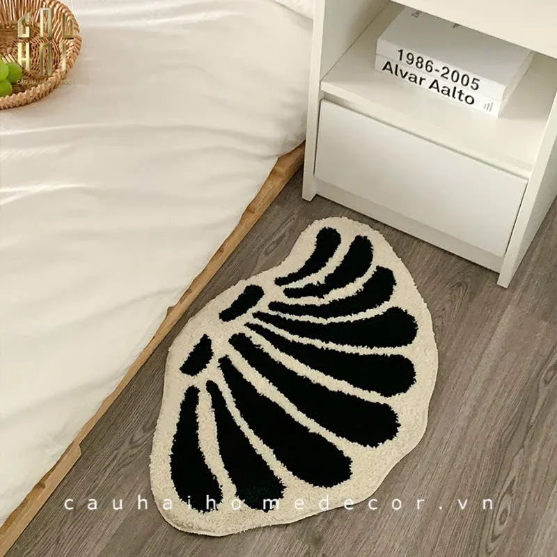 Thảm Bed Sợi Dệt Shell Bloom 70X110Cm - CẬU HAI HOME DECOR