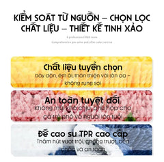 Thảm Bed Sợi Dệt Shell Bloom 70X110Cm-CẬU HAI HOME DECOR