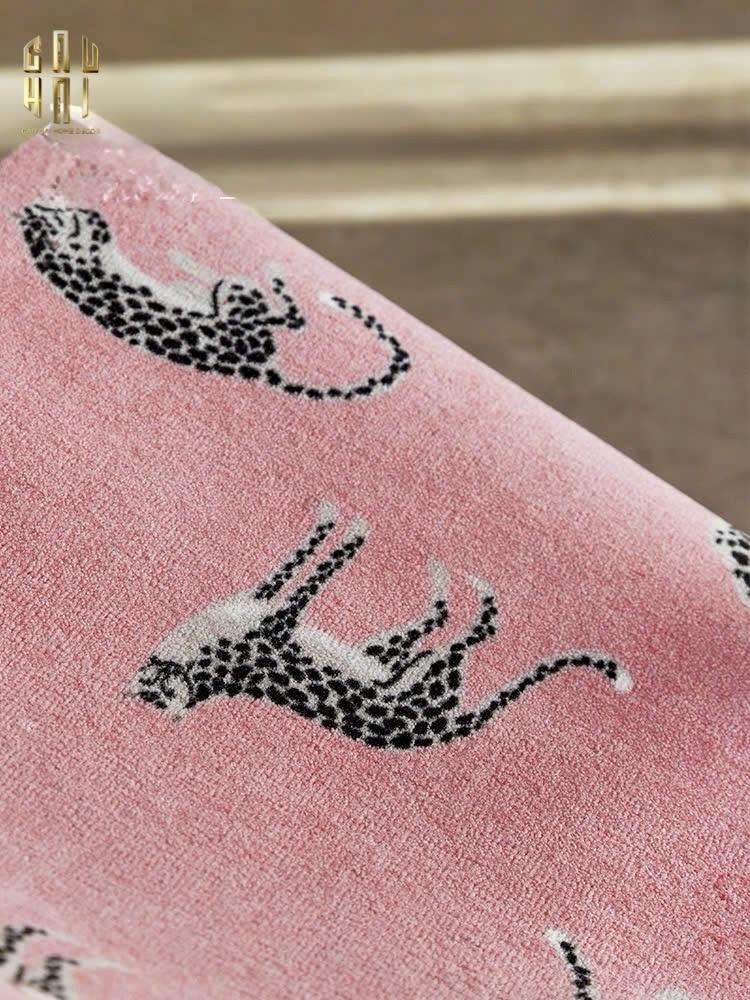 Thảm Bed Sợi Poly Plush™ 80X160 Pink Panther - CẬU HAI HOME DECOR