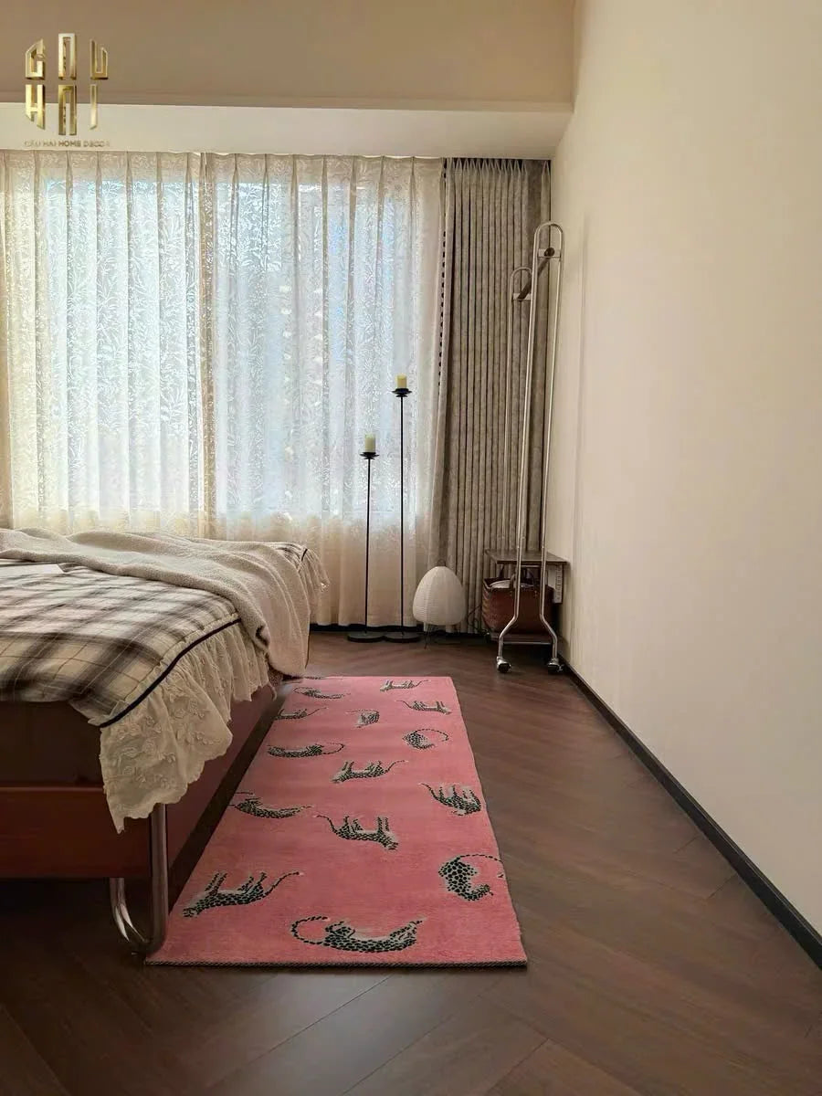 Thảm Bed Sợi Poly Plush™ 80X160 Pink Panther - CẬU HAI HOME DECOR