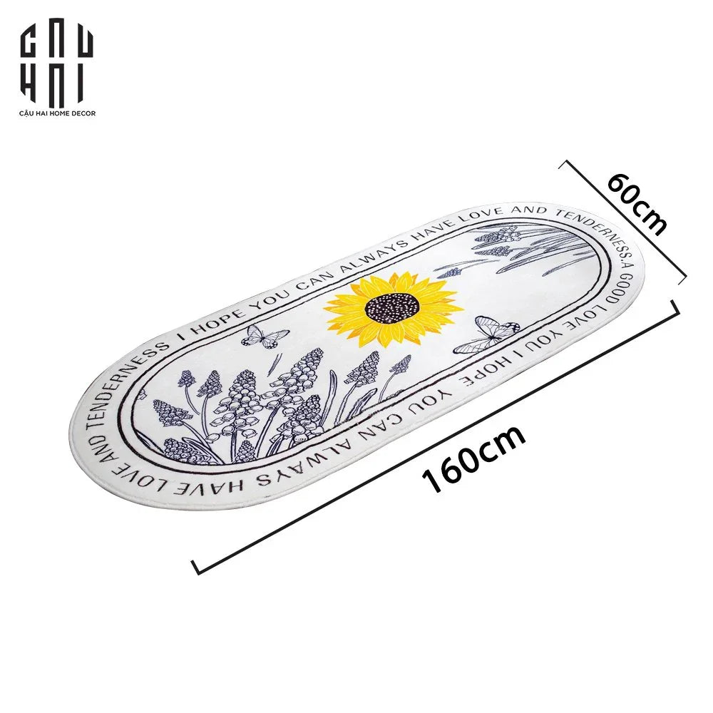 THẢM BED SUNFLOWER-CẬU HAI HOME DECOR