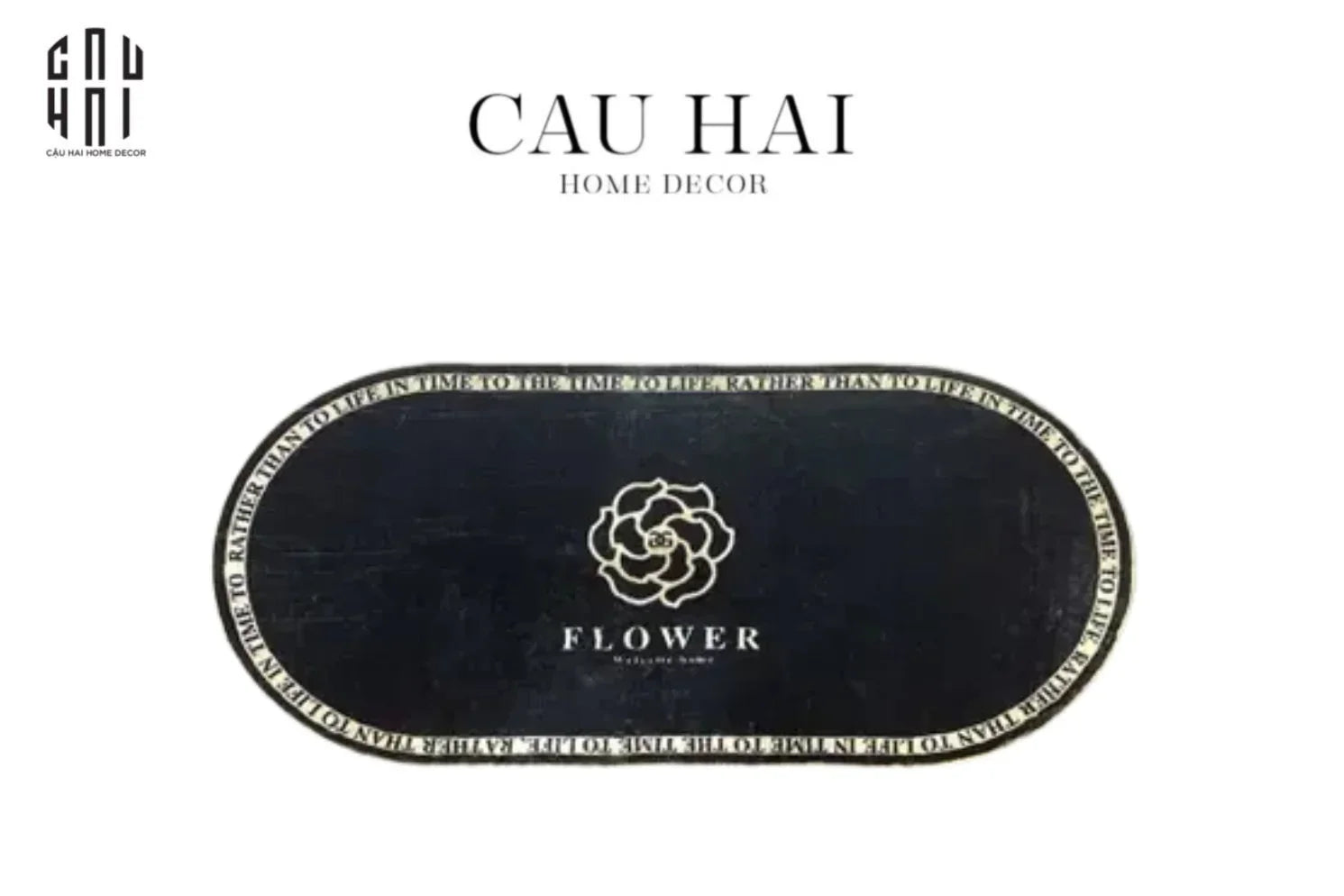 THẢM BEDDING DỆT KIM - 1M6 LUXURY CAMÉLIA-CẬU HAI HOME DECOR