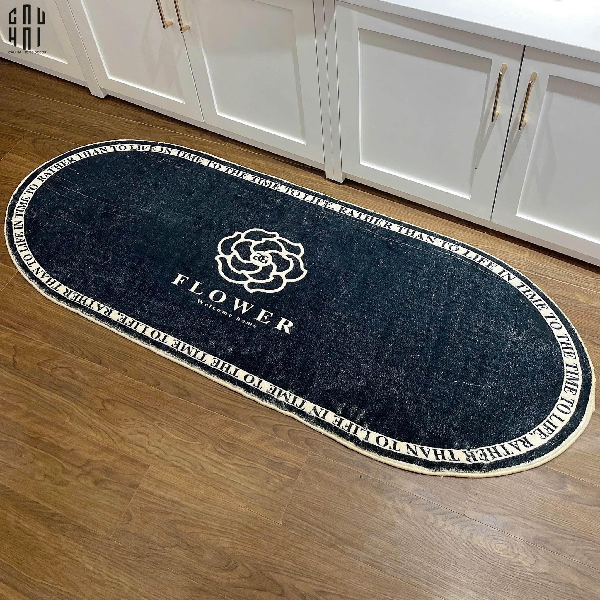 THẢM BEDDING DỆT KIM - 1M6 LUXURY CAMÉLIA-CẬU HAI HOME DECOR