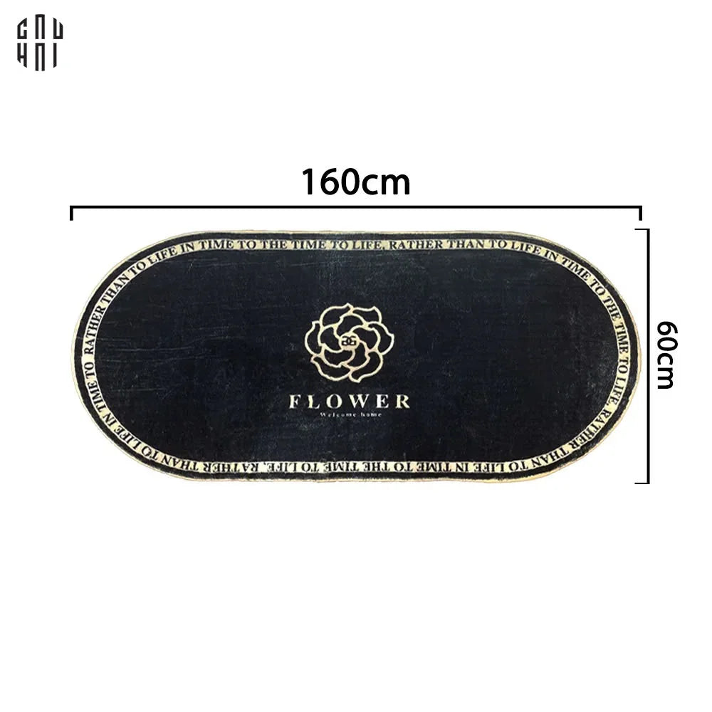 Thảm Bedding Dệt Kim - 60x160 Luxury Camélia-THẢM TRÒN - THẢM BED-CẬU HAI HOME DECOR