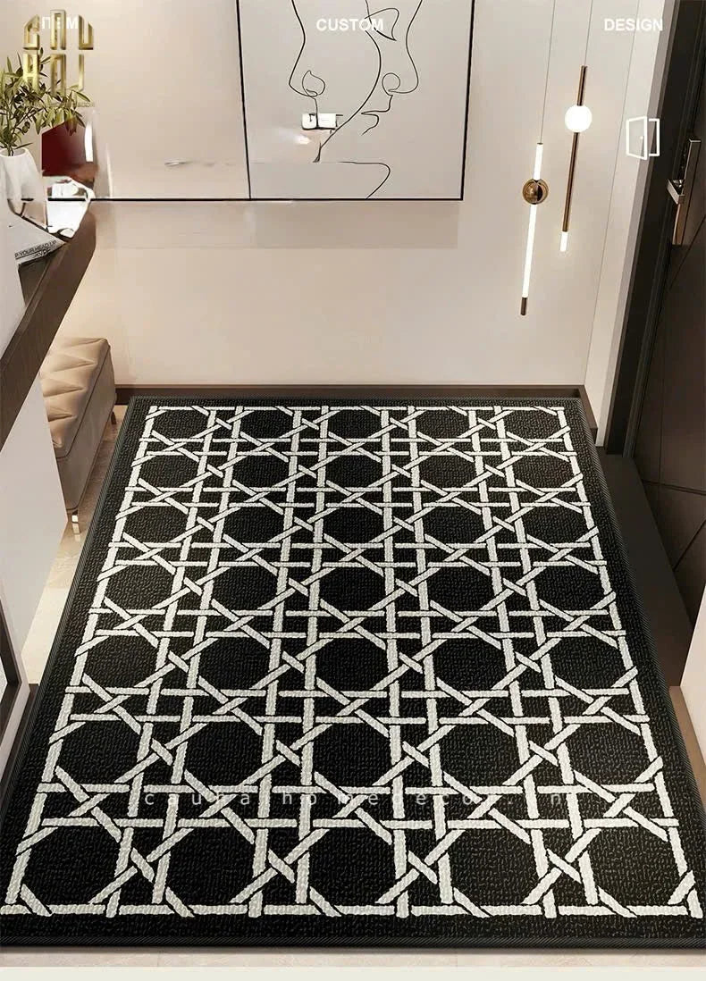 THẢM CỬA 100x120 CANNAGE D.O - NOIR-CẬU HAI HOME DECOR