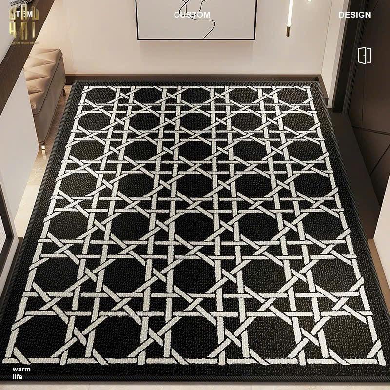 THẢM CỬA 100x120 CANNAGE D.O - NOIR-CẬU HAI HOME DECOR
