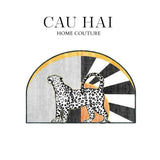 Thảm Cửa 60X90 - La Panthère Impériale-THẢM CỬA-CẬU HAI HOME DECOR