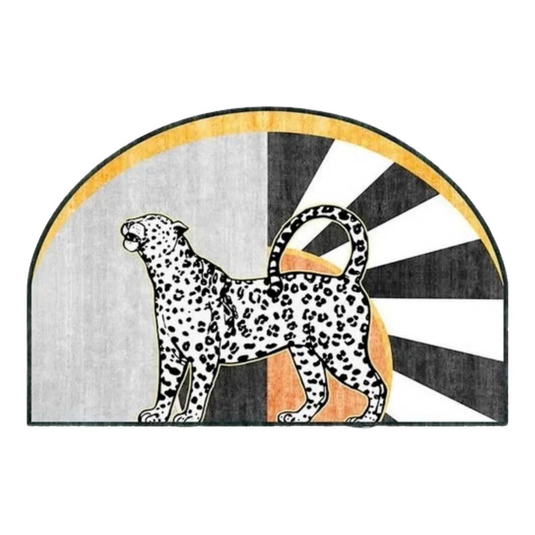 60X90 Door Mat - La Panthère Impériale