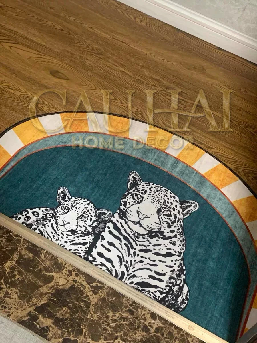 Thảm Cửa 60X90 - Panthère De Cirque-CẬU HAI HOME DECOR