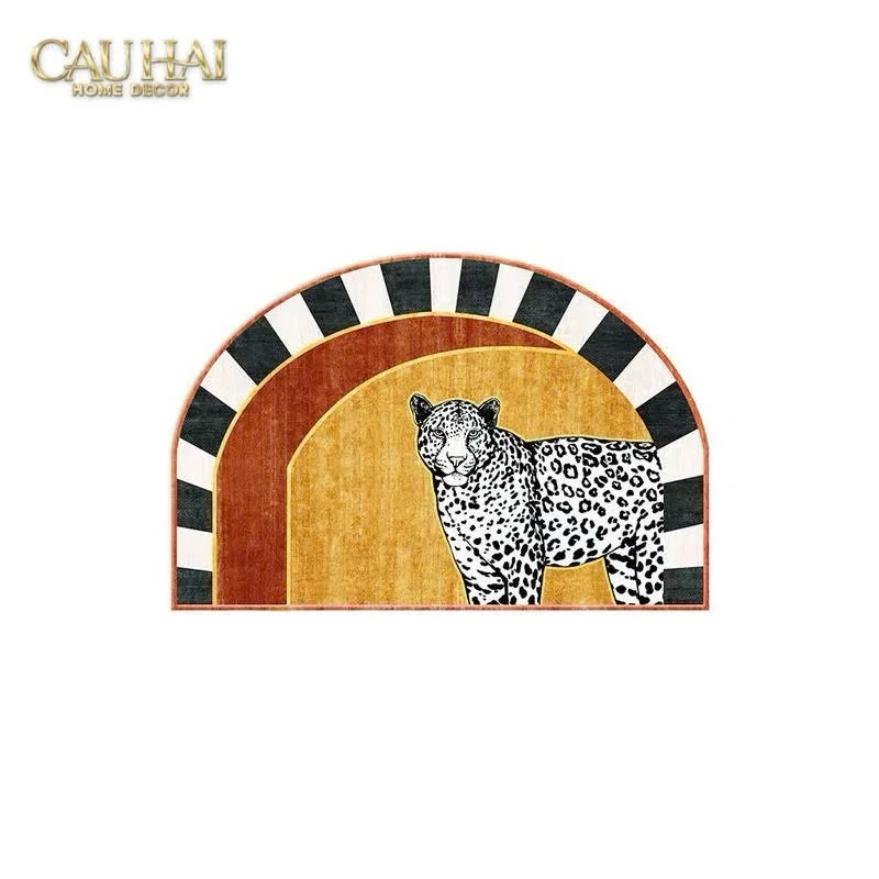 Thảm Cửa 60X90 - Panthère De Cirque-CẬU HAI HOME DECOR