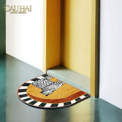 Thảm Cửa 60X90 - Panthère De Cirque-CẬU HAI HOME DECOR
