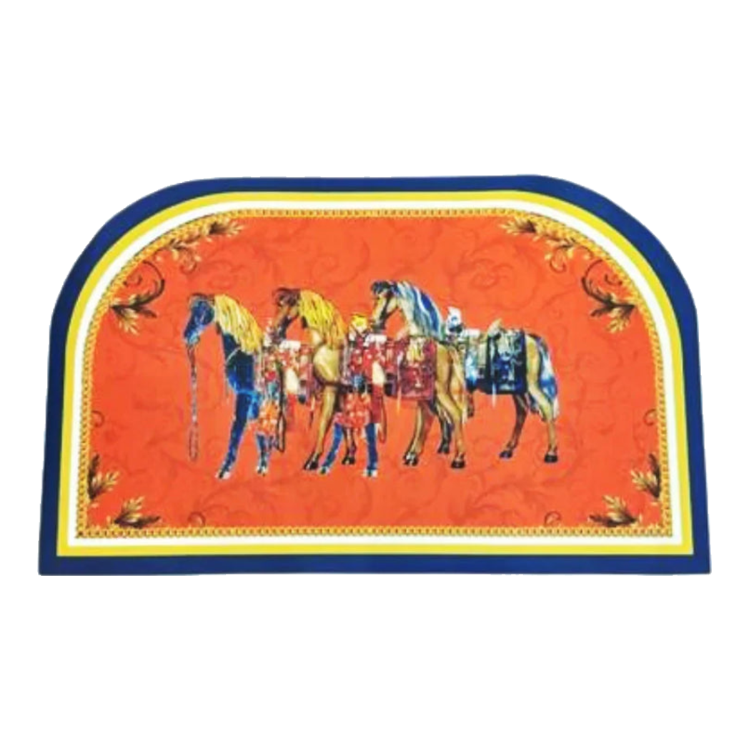 50x80 Leather Door Mat - Mon Trois Petit Cheval