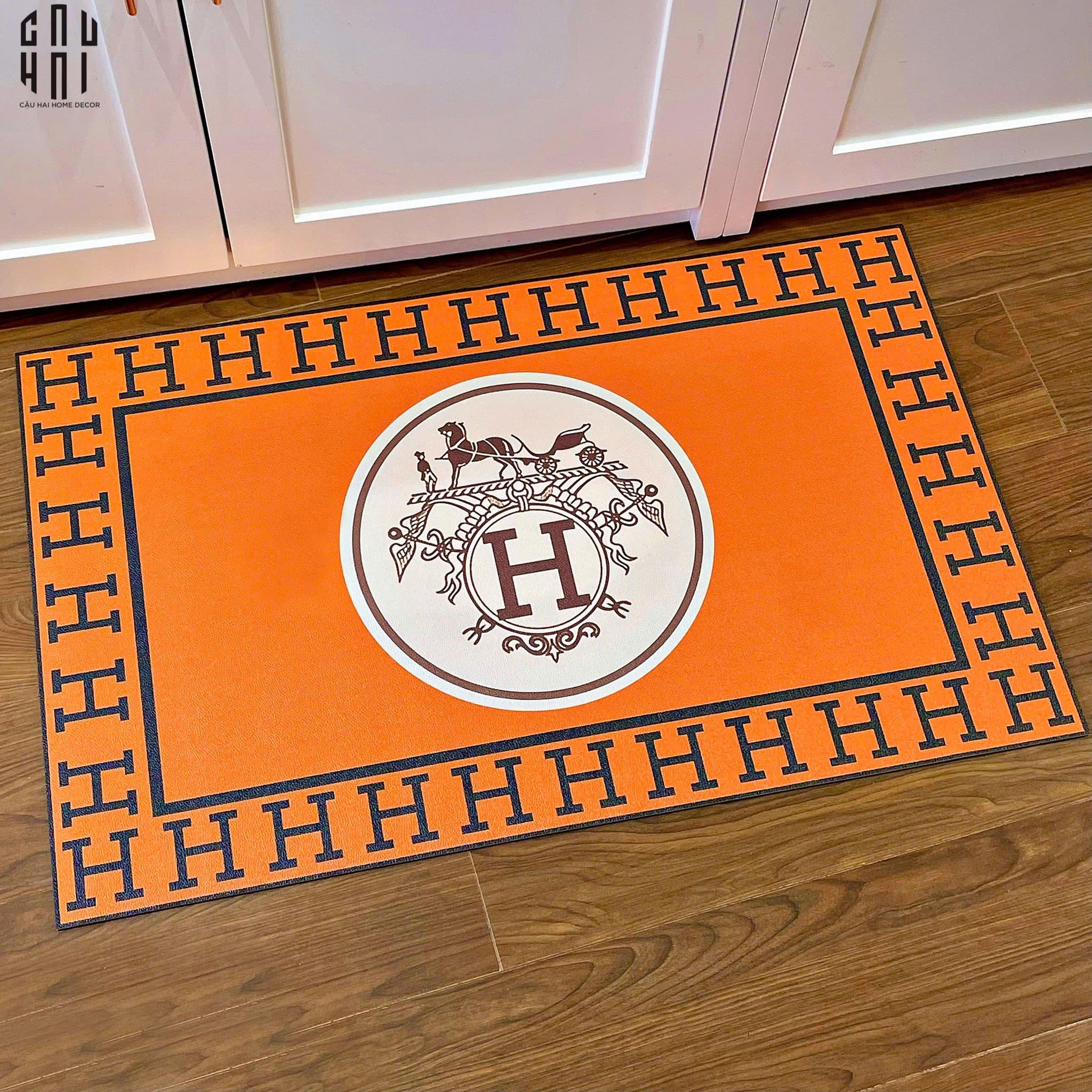 THẢM CỬA DA - 50x80 MULTI HELIOS - DOOR MAT LUXURY-CẬU HAI HOME DECOR