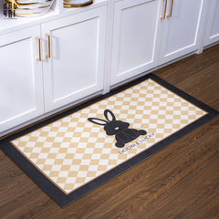 Thảm Cửa Da 60X120 Golden Bunny - Rectangle-CẬU HAI HOME DECOR