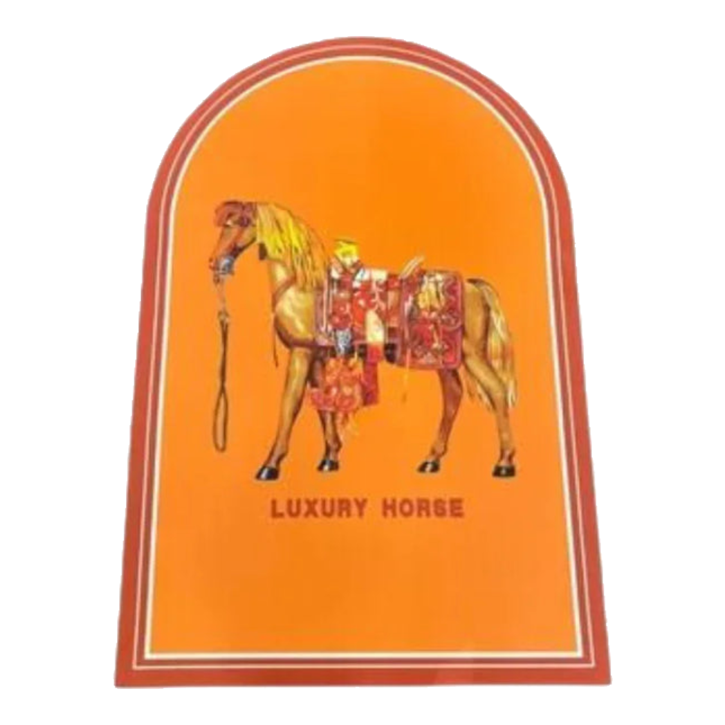 80x120 Leather Doormat - Mon Petit Cheval