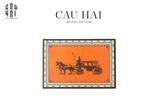 THẢM CỬA DA - DOOR MAT - 60x90 ULTRA LUXURY CHARIOT-CẬU HAI HOME DECOR