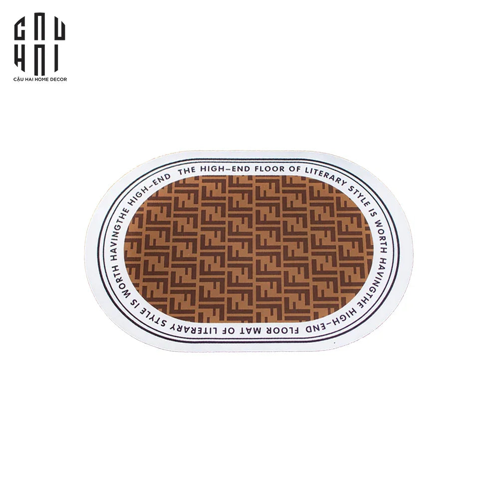 THẢM CỬA - DOOR MAT - 50x80 ARTHUR-CẬU HAI HOME DECOR