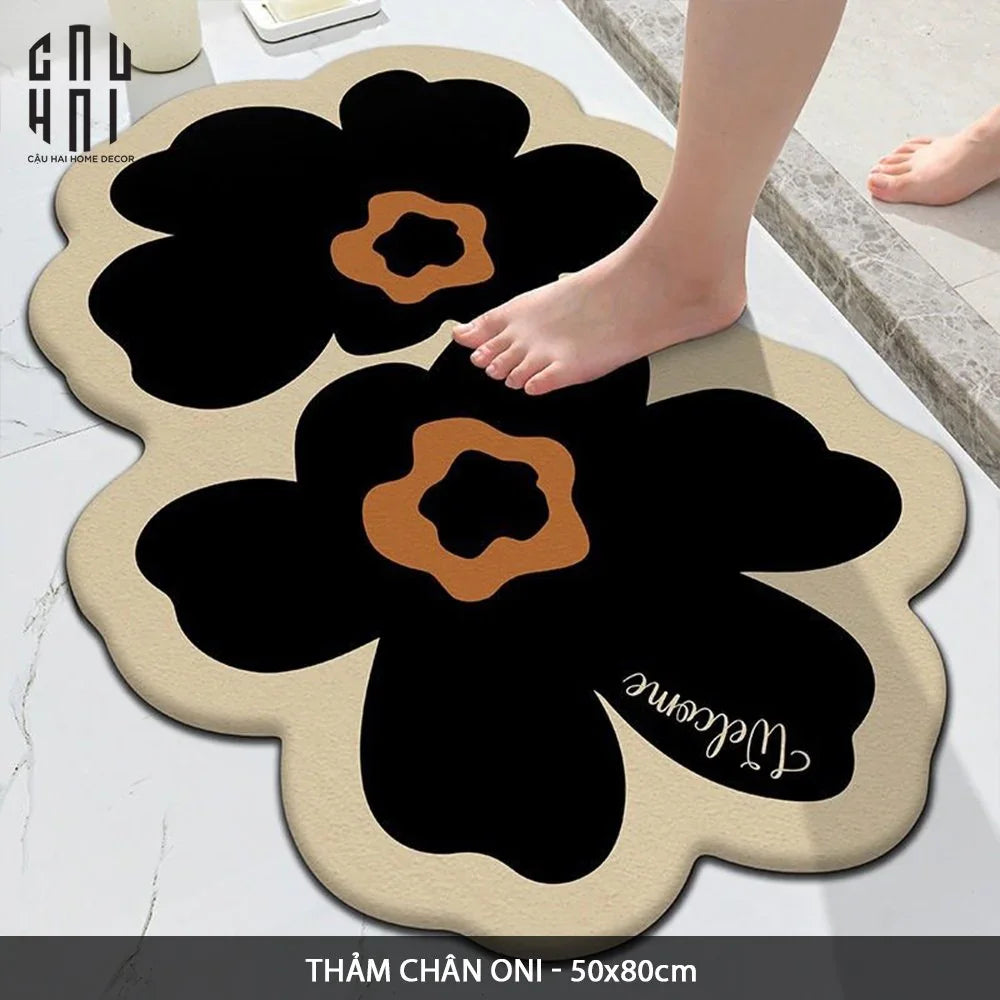 THẢM CỬA - DOOR MAT - 50x80 ONI-CẬU HAI HOME DECOR