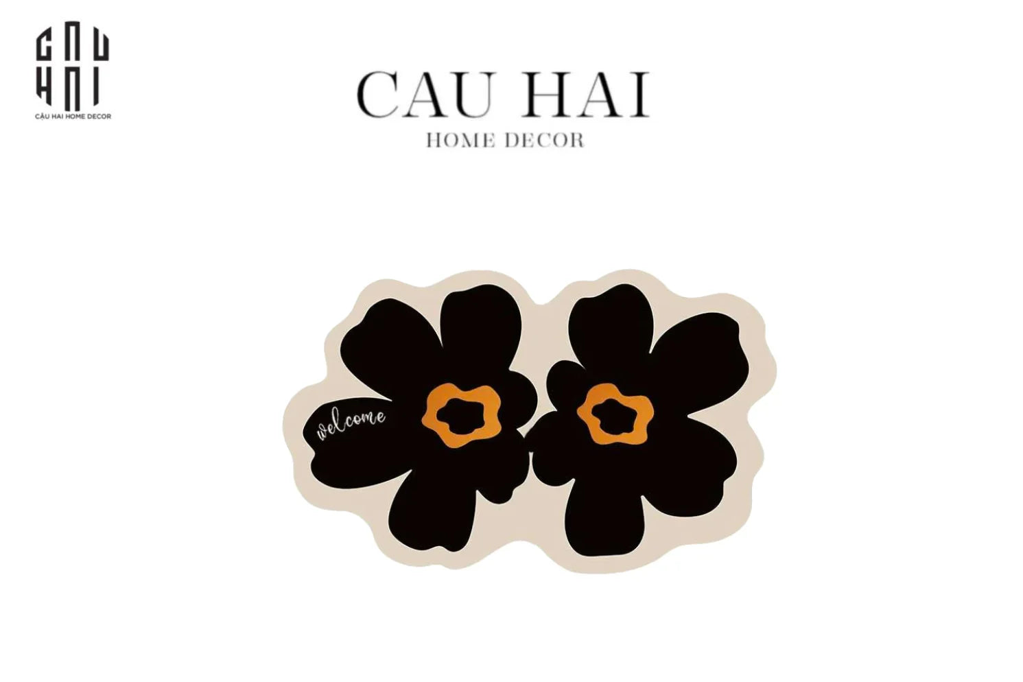Thảm Cửa - Door Mat - 50X80 Oni - CẬU HAI HOME DECOR