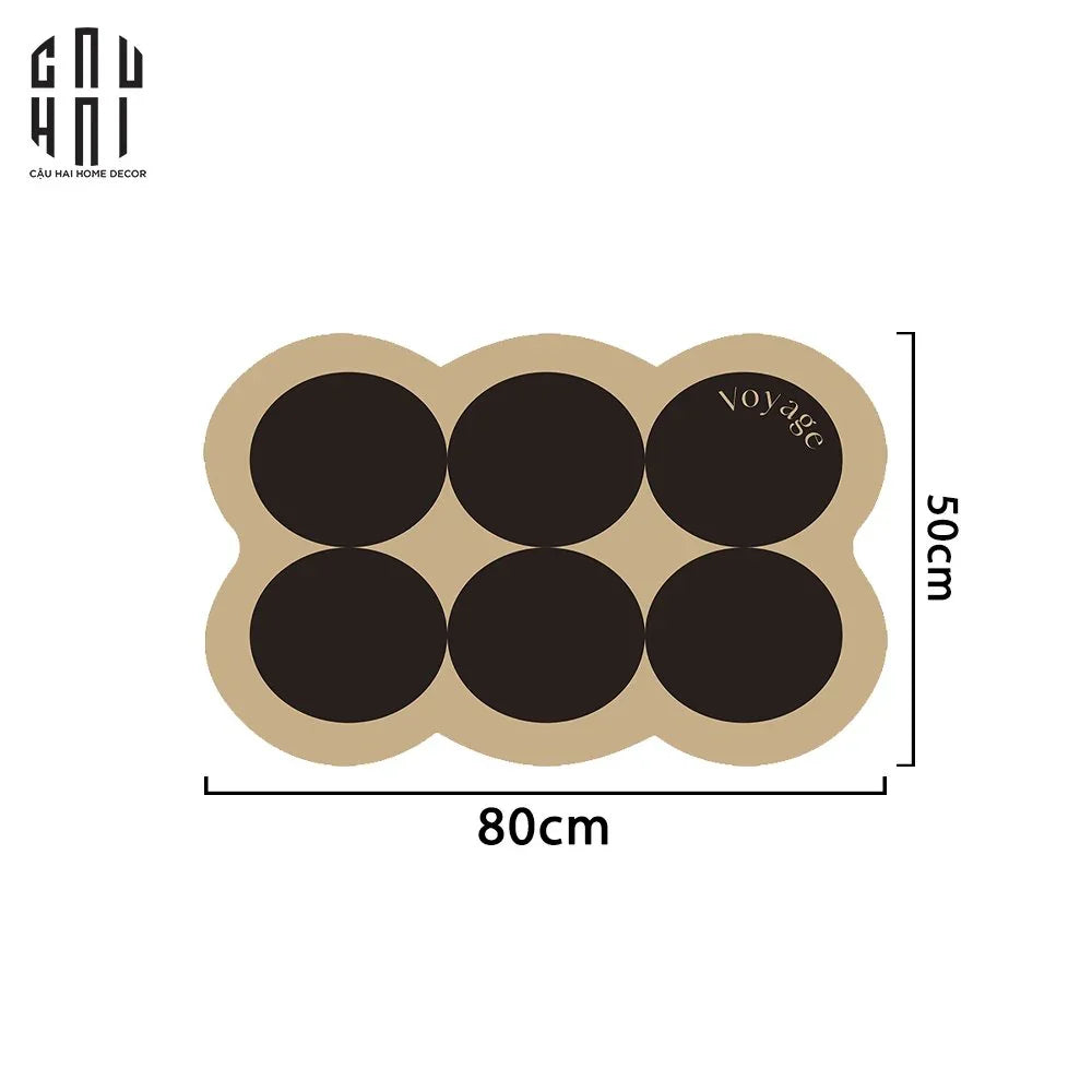 THẢM CỬA - DOOR MAT - 50x80 VOYAGE-CẬU HAI HOME DECOR