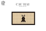 THẢM CỬA - DOOR MAT - 60x120 GOLDEN BUNNY - RECTANGLE SS25-CẬU HAI HOME DECOR