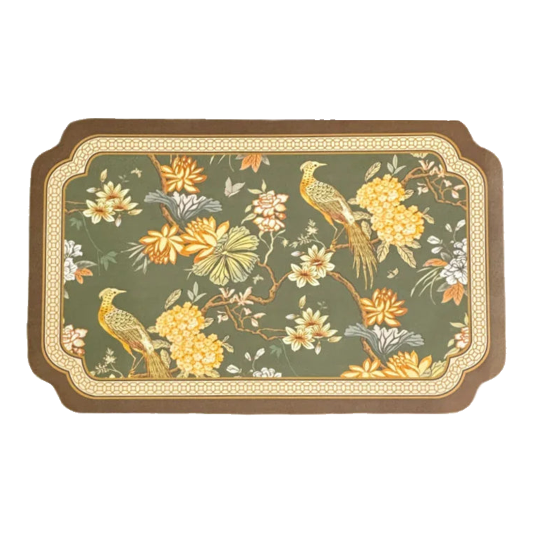 Micro Nappa Door Mat Gen 8 50X80 - Vert Hydrangea Jardin Premium Door Mat